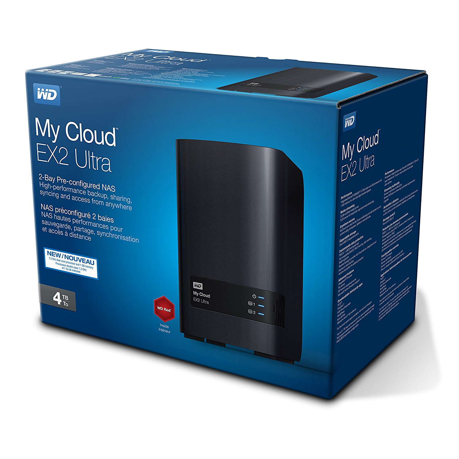 Western Digital My Cloud EX2 Ultra 2-Bay 4TB für 216 EUR inkl. Versand