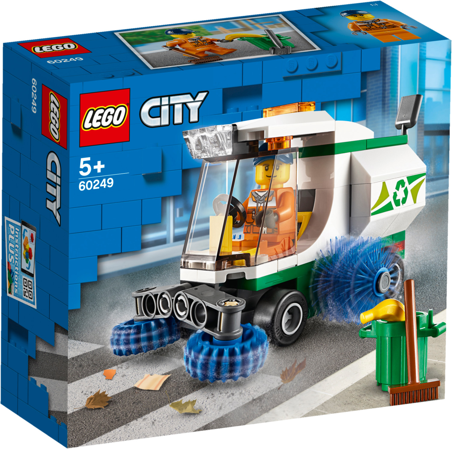 Lego City Straßenkehrmaschine (60249) für 7€ - mit 89 Teilen