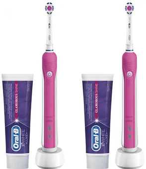 2x Braun Oral-B Pro 750 für 46€ - elektrische Zahnbürste mit Timer & 7 Tagen Akkulaufzeit