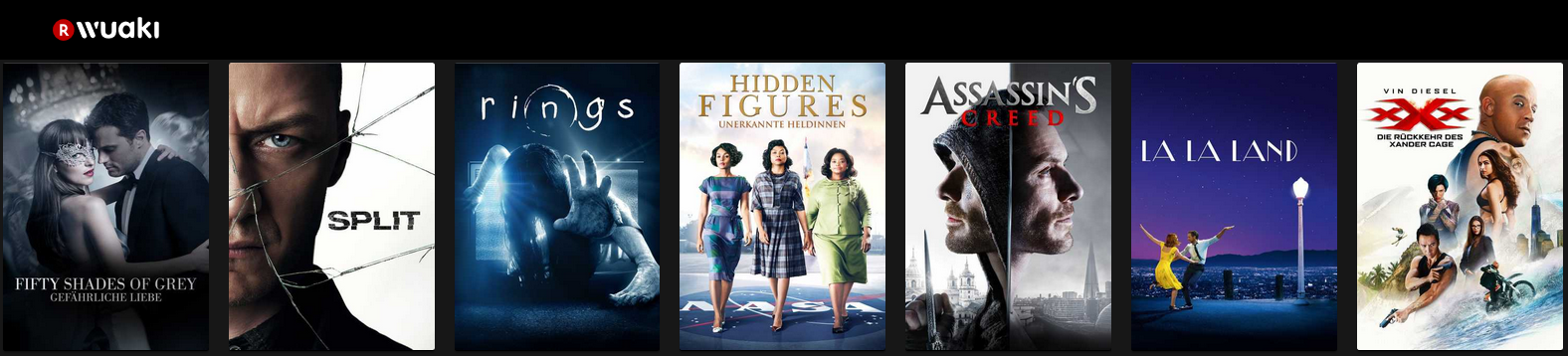 HD-Film der Wahl für 0,99€ leihen bei Wuaki - z. B. La La Land