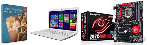 Cyberport Weekenddeals in der Übersicht - z.B. Adobe Photoshop Elements 13 Mac/Win für 40€ *UPDATE*