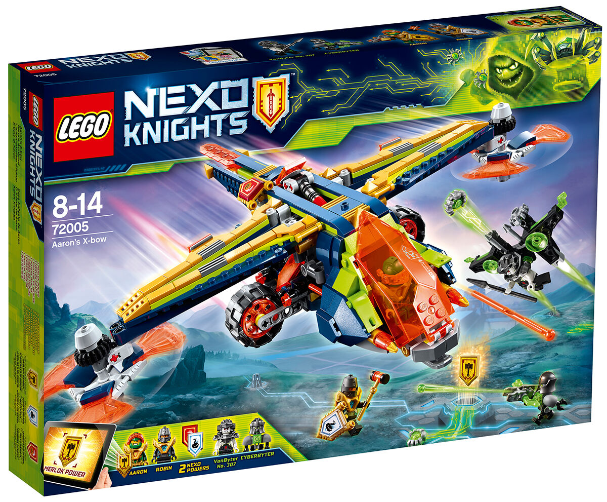 Lego Nexo Knights - Aarons Armbrust für 34€ – Set mit 569 Teilen und drei Mini-Figuren