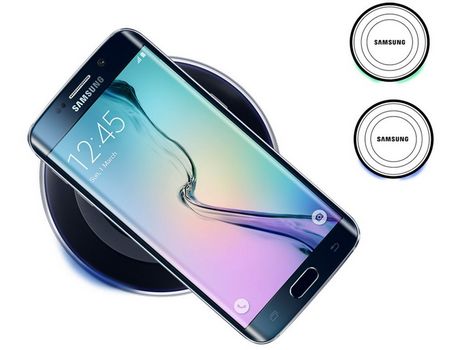 Samsung Wireless Induktive Ladestation Qi Charger für 17€ - Kompatibel mit Samsung Galaxy S6/S6 Edge