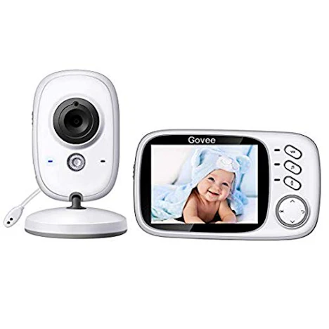 Babyphone 2,4 GHz Wireless, Infrarot Nachtsicht, Zwei Wege Audio, Temperatur