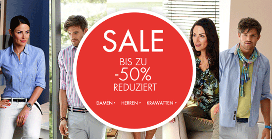 Bis zu 50% auf Alles bei Seidensticker + 5€ Gutschein (Update)