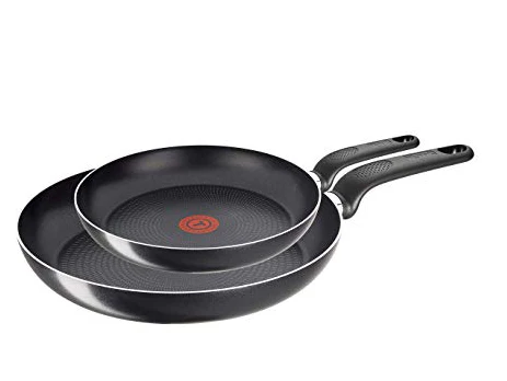 20€ Tefal Pfannenset Cook'n'Clean, 2-teilig, 24cm & 28cm, Antihaft, Aluminium oder Amazon für 23,99€
