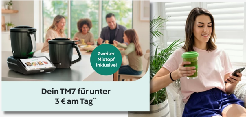 Neuheit Thermomix TM7 👨‍🍳 inkl. Zweitmixtopf, 149€ gespart, 0% Finanzierung