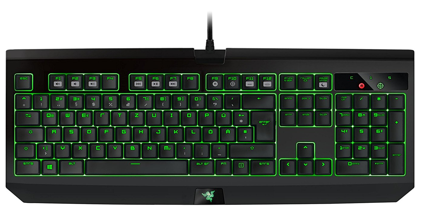 Razer BlackWidow Ultimate 2016 für 66€ - Beleuchtete mechanische Gaming-Tastatur