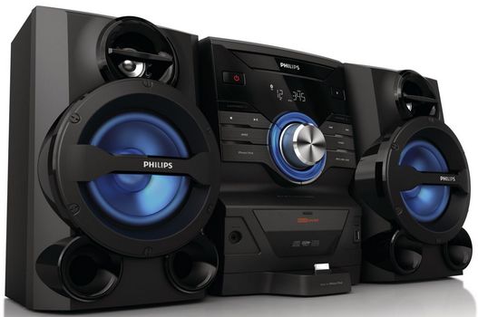 Philips FWM200D/12 für 131€ - 2-Wege Mini-Musik- und Dockingsystem mit 100 W 