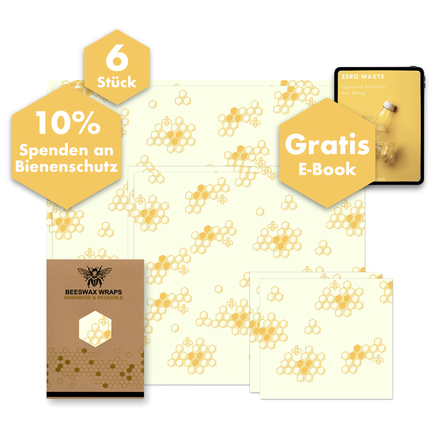 Bienenwachstücher gegen Einwegverpackungen