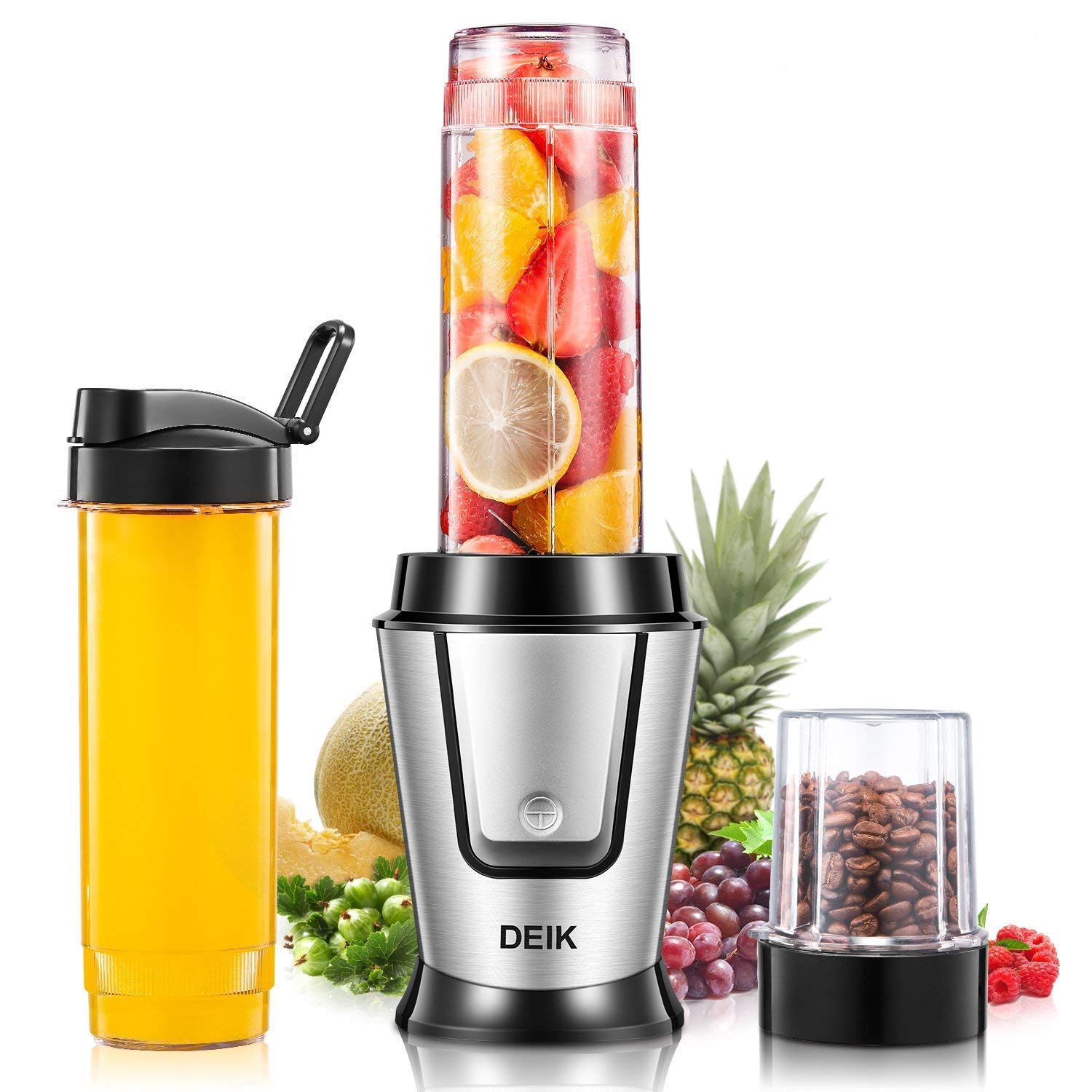 3 in1 Multifunktion Blender + Kaffeemühle mit 2 Reise Sport Flaschen für 29,99€