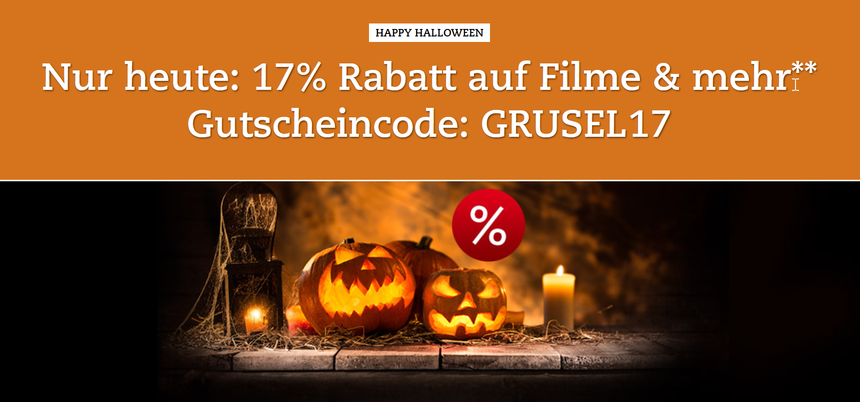 Nur heute: 17% Rabatt auf (fast) alles bei Thalia
