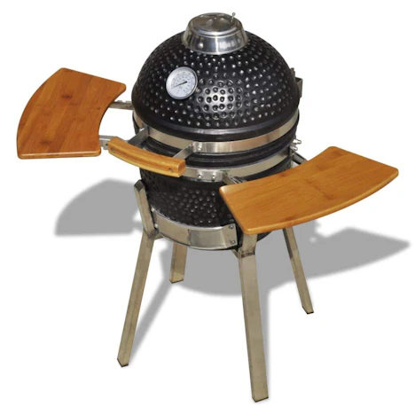 Keramikgrill Kamado Grill BBQ-Smoker- Keramik Holzkohlegrill Standgrill Smoker Barbecue Outdoorchef Kohlegrill