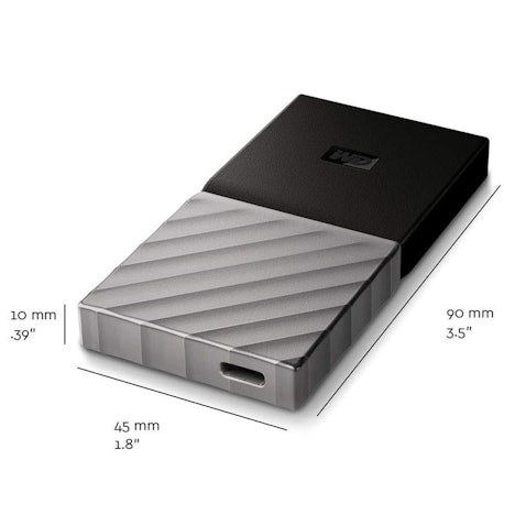 Western Digital My Passport SSD (WDBKVX) 256GB für 79,99 EUR inkl. Versand