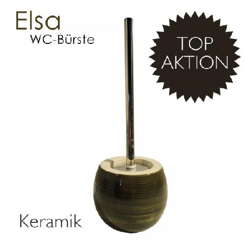 Sanwood WC-Bürste Elsa aus Keramik olivgrün. TOP Deal 10,90 € inkl. Versand.