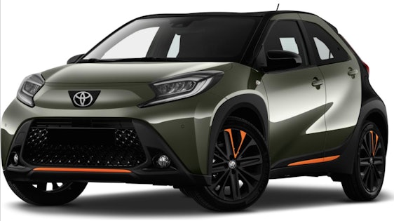 Toyota Aygo X-Play Club (72 PS) in Schwarz für 132€/Monat zzgl. 995€ Bereitstellung – im Privatleasing über 48 Monate mit je 10.000km jährlich