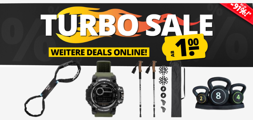 Marken-Schnäppchen ab 1€! 🚨 Großer Ausverkauf bei SportSpar 👟