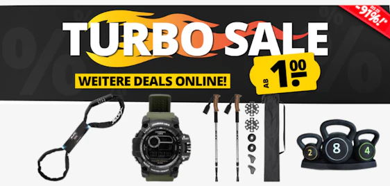 Marken-Schnäppchen ab 1€! 🚨 Großer Ausverkauf bei SportSpar 👟