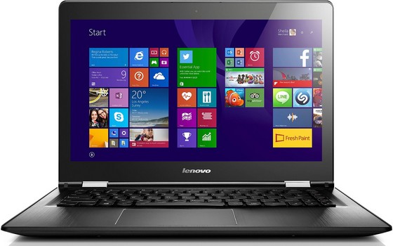 Lenovo YOGA 500 für 367€ - 15" Convertible Notebook mit Full-HD IPS-Display, Intel Pentium 3805U, 4GB RAM, 128GB SSD, Touchscreen und Windows 8.1