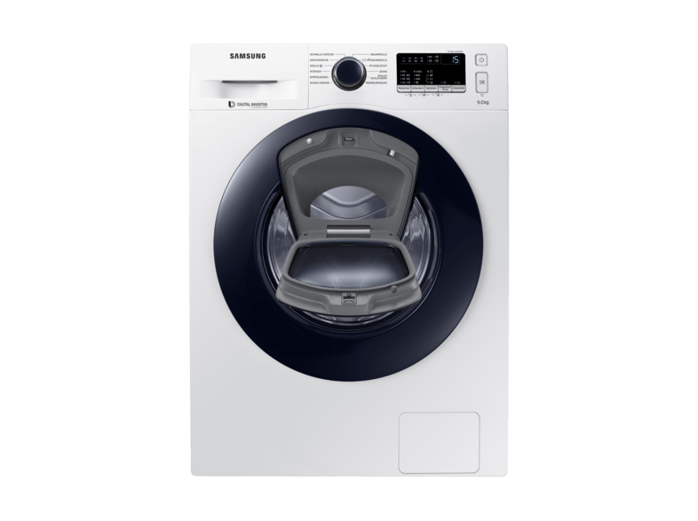 SAMSUNG WW90K44205W/EG Waschmaschine, 9 kg, 1400 U/Min., Weiß