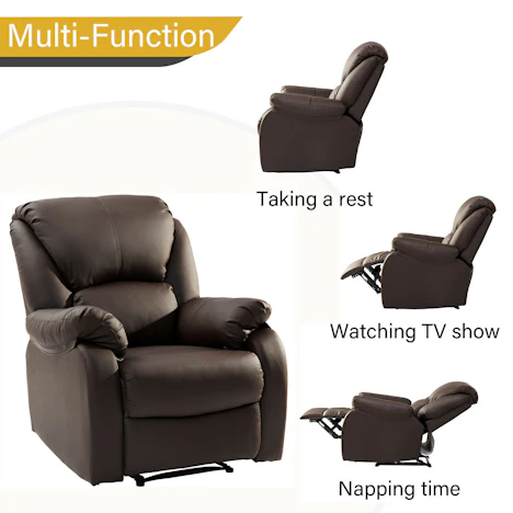 Fernsehsessel Relaxsessel Leder für 179,99€ inkl. Versand