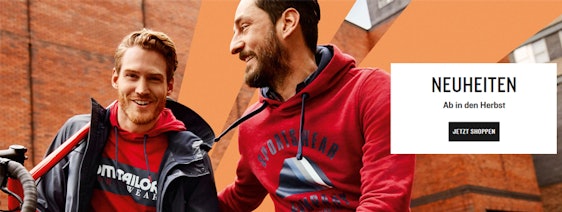 25% Rabatt auf (fast) alles bei Tom Tailor - auch gültig für Sale-Artikel