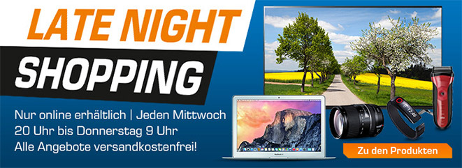 Saturn Late Night Shopping in der Übersicht - z.B. Braun Herrenrasierer Series 3 340r-4 in Schwarz/Rot für 55€ *UPDATE*