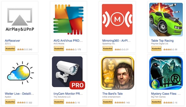 21 Apps im Wert von 45€ bei Amazon gratis [Android]