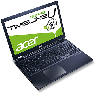 Acer Aspire Timeline Ultra M3 für 529€ - 15,6" Notebook mit Core i3-2367M, 4GB, 320GB HDD + 20GB SSD