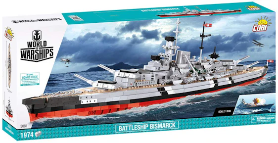 Cobi COB03081 Modellbau-Set, Verschiedene Bausteine