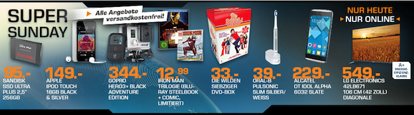Saturn Super Sunday - z.B. Die Wilden Siebziger DVD Box für 33€
