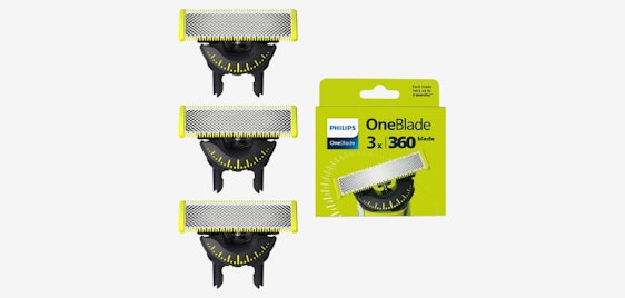 3x Philips OneBlade 360 Ersatzklinge für 22€ - für fast alle OneBlade Modelle