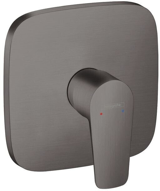 Hansgrohe Talis E Einhebel-Brausemischer schwarz chrom gebürstet (71765340) 23% reduziert