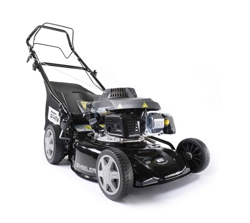 Güde ECO WHEE­LER 415 P Black­li­ne Ben­zin-Ra­sen­mä­her für 149€