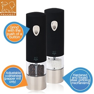 Peugeot Lenix elektrische Salz– und Pfeffermühlen für 65,90€