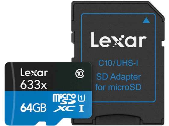 64 GB LEXAR LSDMI64GBBEU633A für 17 EUR inkl. Versand