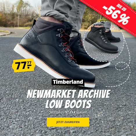 Timberland Newmarket Archive Low Boots für nur 77,77€ inkl. Versand statt 174,90€