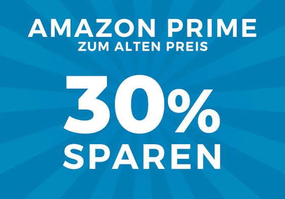 Heute letzter Tag ⌛ Amazon Prime zum alten Preis - Jetzt noch ein Jahr lang Gebühren 30% günstiger sichern