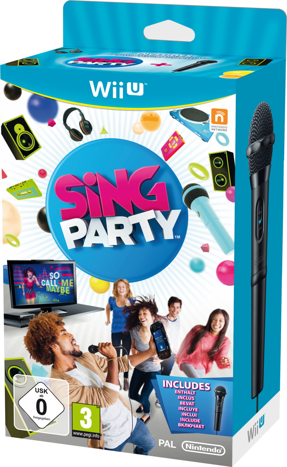 Sing Party + Mikrofon (Wii U) mit 17,50€ Rabatt