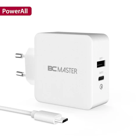 Quick Charge 3.0 34.5W 2 Port (USB-A+Typ-C Port) für 5.00€