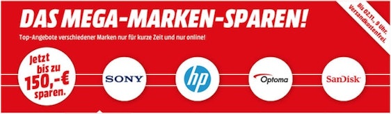 Mega-Marken-Sparen bei Media Markt - z.B. 128GB USB-Stick für 22€