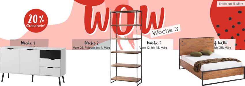 20% Rabatt bei home24 Wow-Wochen