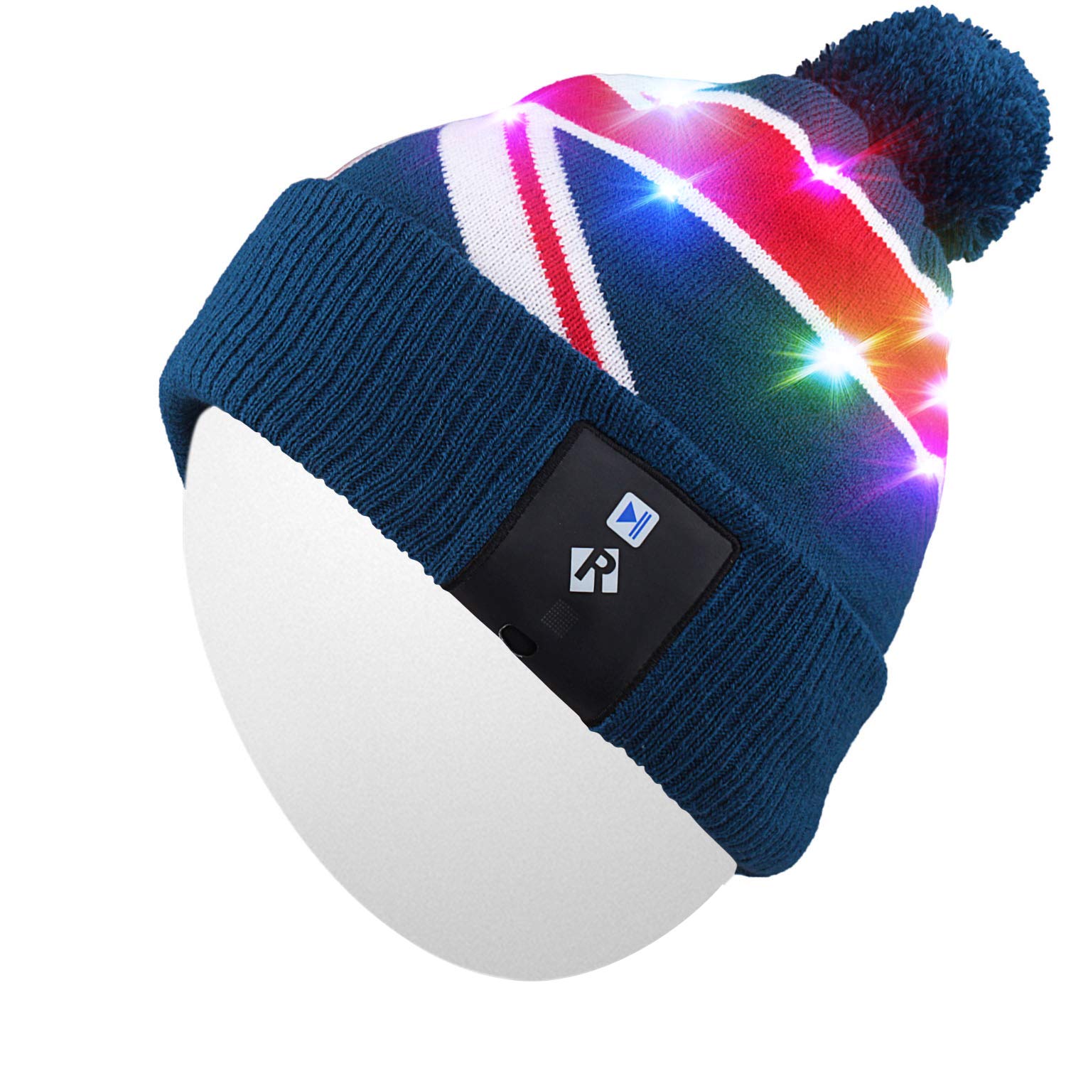 Stilvolle LED Leuchten Stricken Kappe 