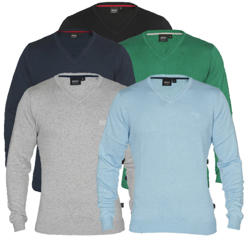 (UPDATE reduziert 26,99) Hugo Boss Pullover Business 5 verschiedene Farben Gr.S-XXL NEU &amp; OVP