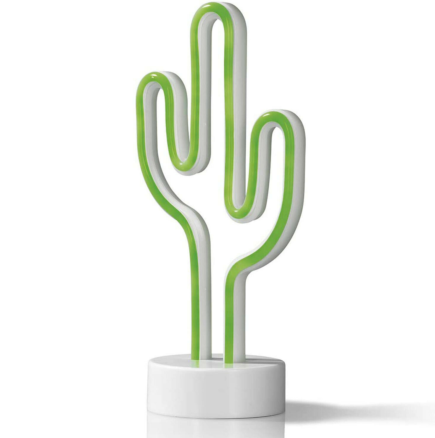 Easymaxx Dekolampe für 10€ - Neon-Leuchte mit Batteriebetrieb, 30 cm