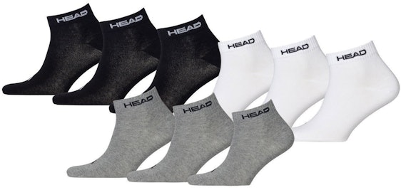 Head Sport Quarter 12er-Pack für 12€ - Sneaker-Socken