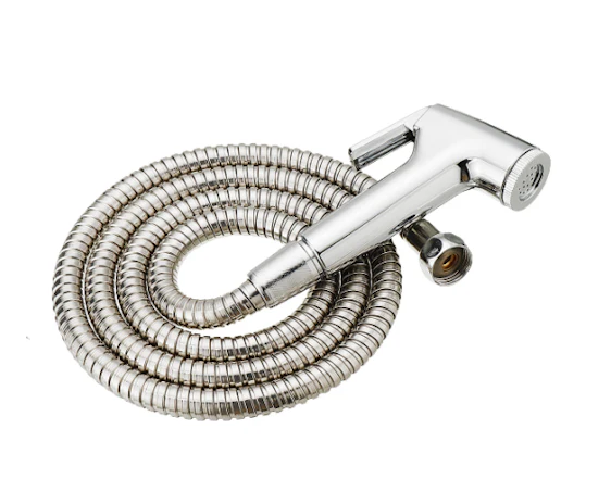 ABS Bidet-Handsprüher-Set mit 1,5 m Edelstahlschlauch