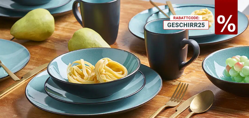 Letzte Chance!⏰ Zurbrüggen: 25% auf ausgewählte Geschirrsets 🍽️ z.B.: Ritzenhoff &amp; Breker ALVA für 34€