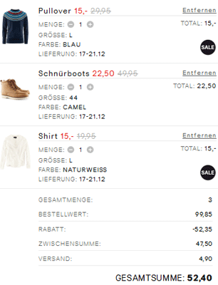 H&amp;M Sale mit 25% extra Rabatt auf einen Artikel nach Wahl und 5€ Gutschein
