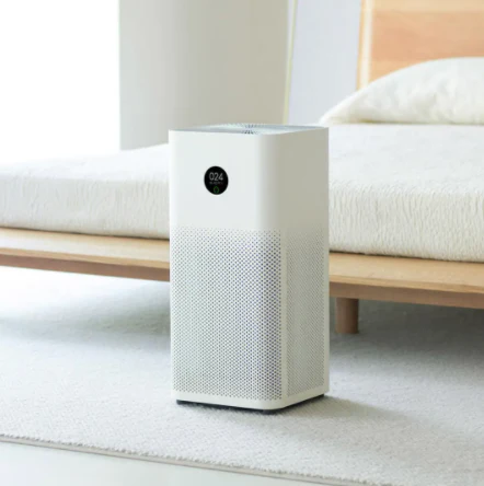 Luftreiniger Xiaomi Mijia Air Purifier 3/3H (400m³/h, für Räume bis 48m², OLED-Touchscreen) mit EU-Versand